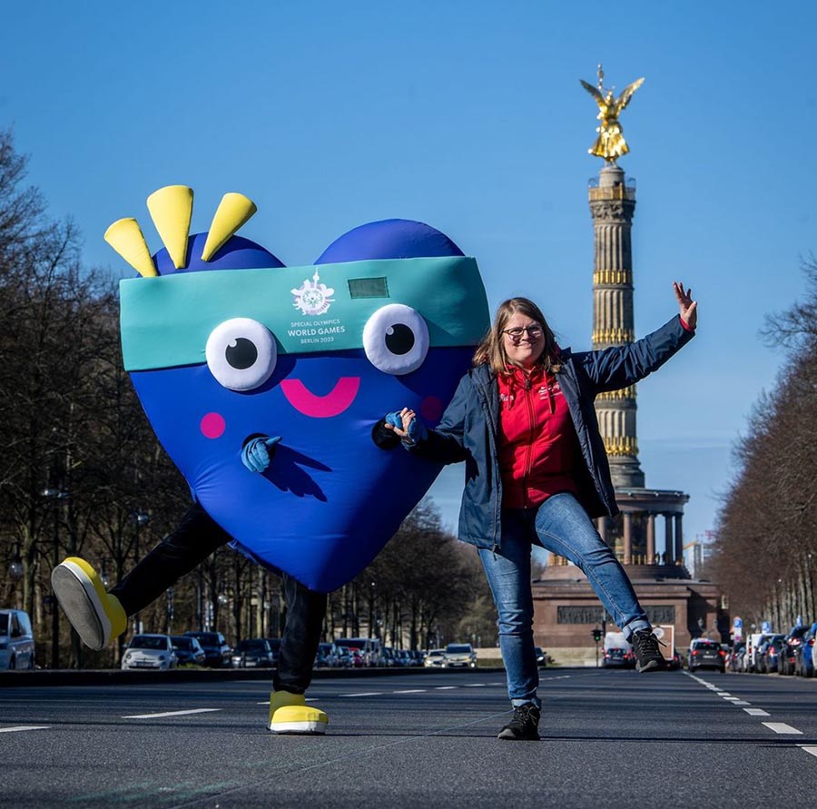 special olympics world games mascot