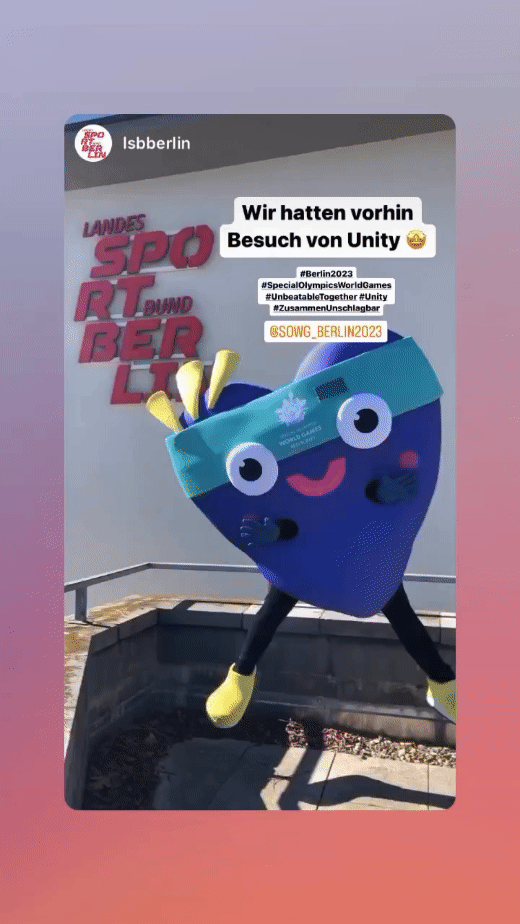 special olympics world games mascot